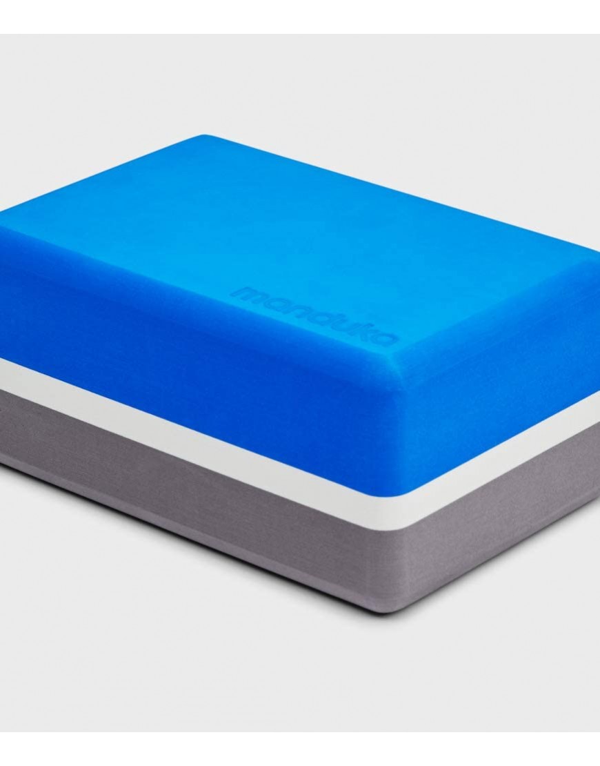 Manduka Recycled Foam Block Yogablock Blau - BACBB49K