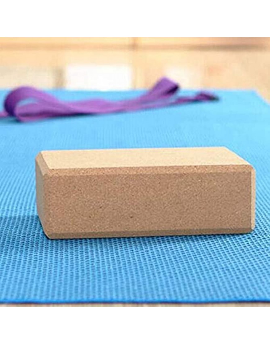 Oikabio Set Von 2 Hochdichten KorküBungen Pilates Trainieren Fitness Fitnessstudio Yoga Blocks - BFTMTMWD