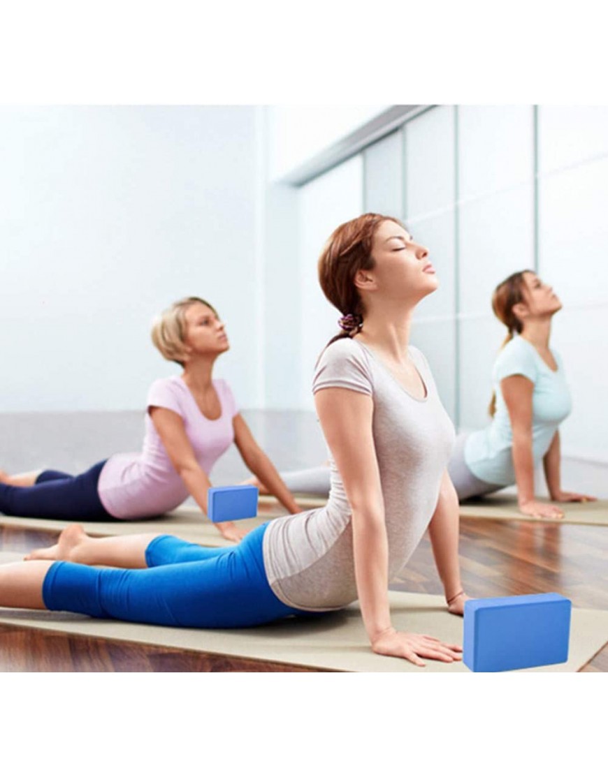 PLUS PO Yoga Klotz Yogablock Schaumblock mit hoher Dichte Yoga Set Pilates-Blöcke Unterstützen Sie Deepen for Yoga Yoga-Unterstützungsblöcke Yoga-Blöcke - BCSGNVB3