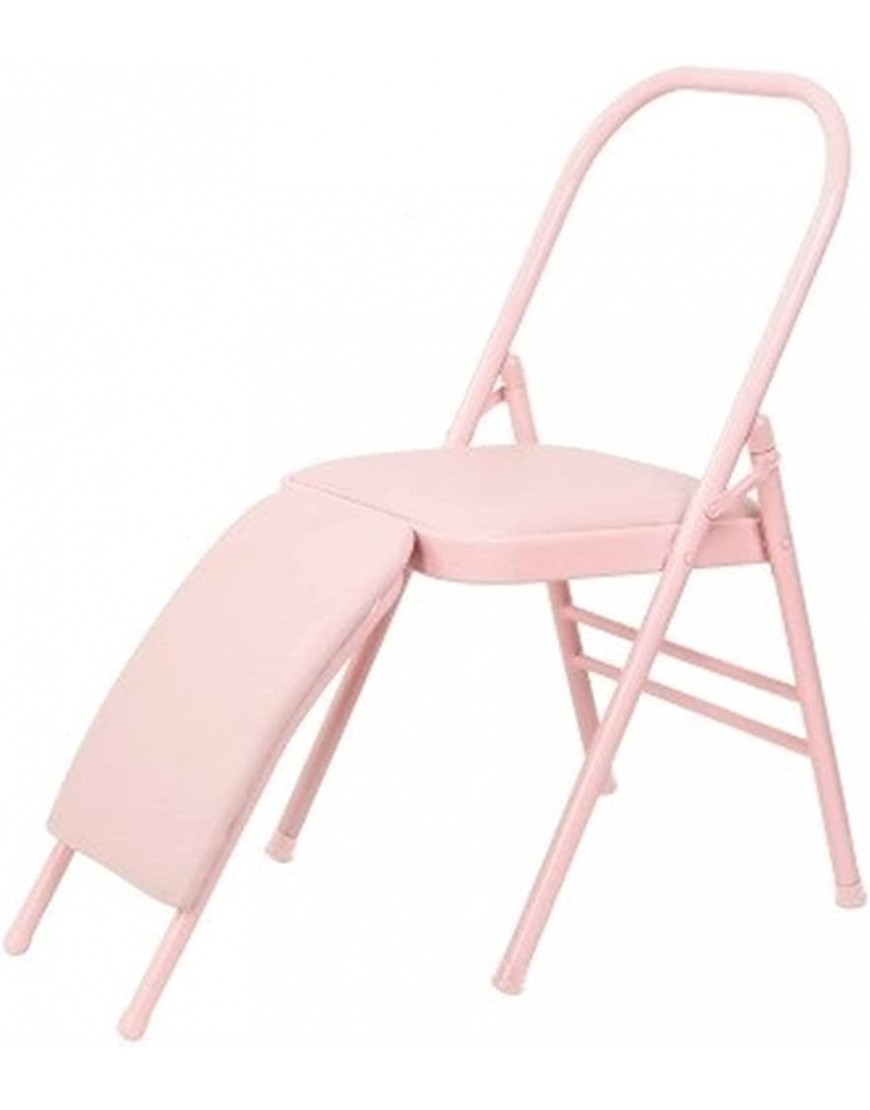 COLiJOL Ergonomischer Stuhl Hocker Hilfsstuhl Klappstuhl Verdickung Faltender Hilfsstuhl Farbe: Rosa Größe: 41X41X82.5Cm Rosa 41 X 41 X 82,5 cm - BBQBQ4AK