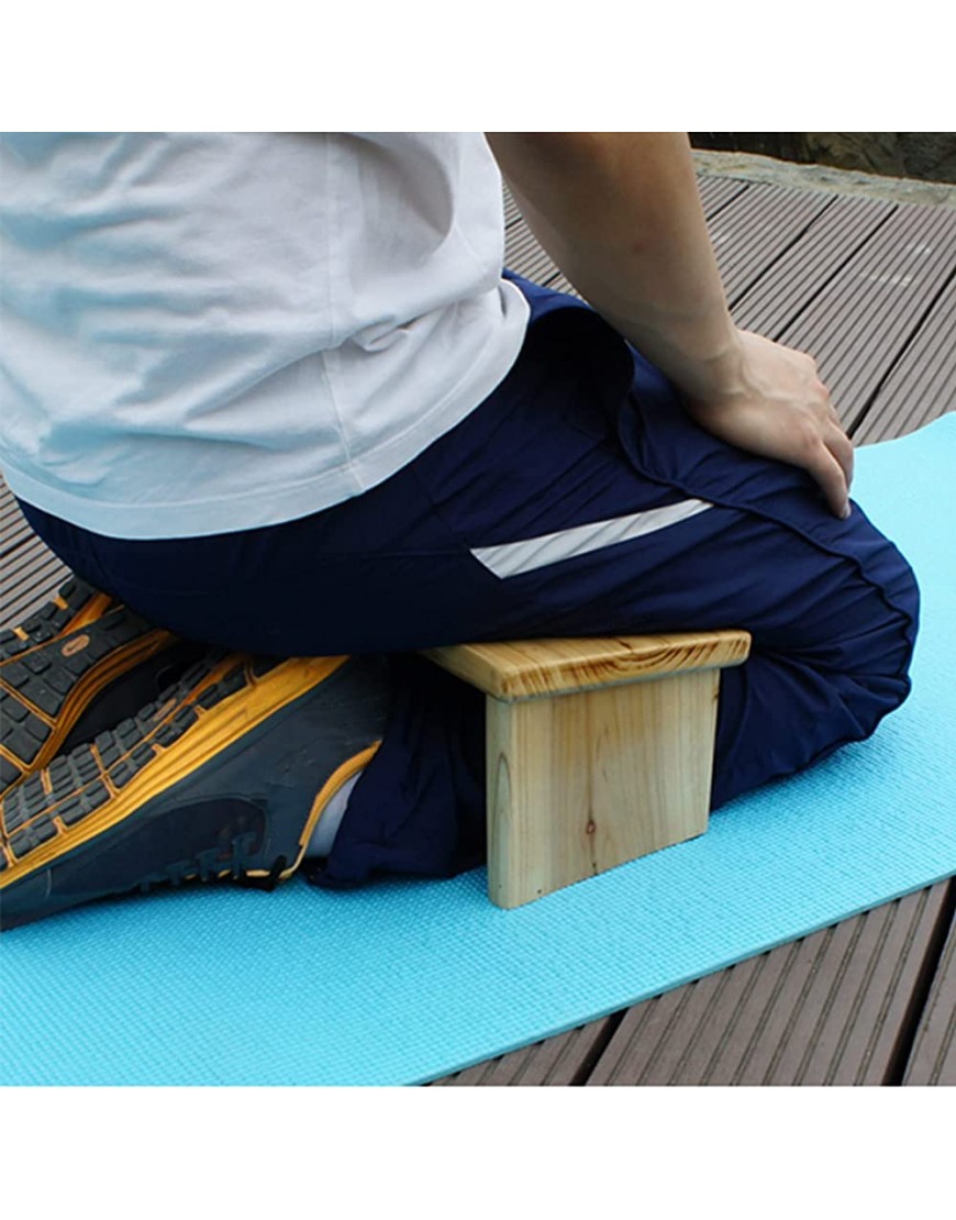 JYCCH Meditationsbank faltbar tragbar Massivholz ergonomisch Meditation Yoga Gebet schön und praktisch - BLMCX5D4