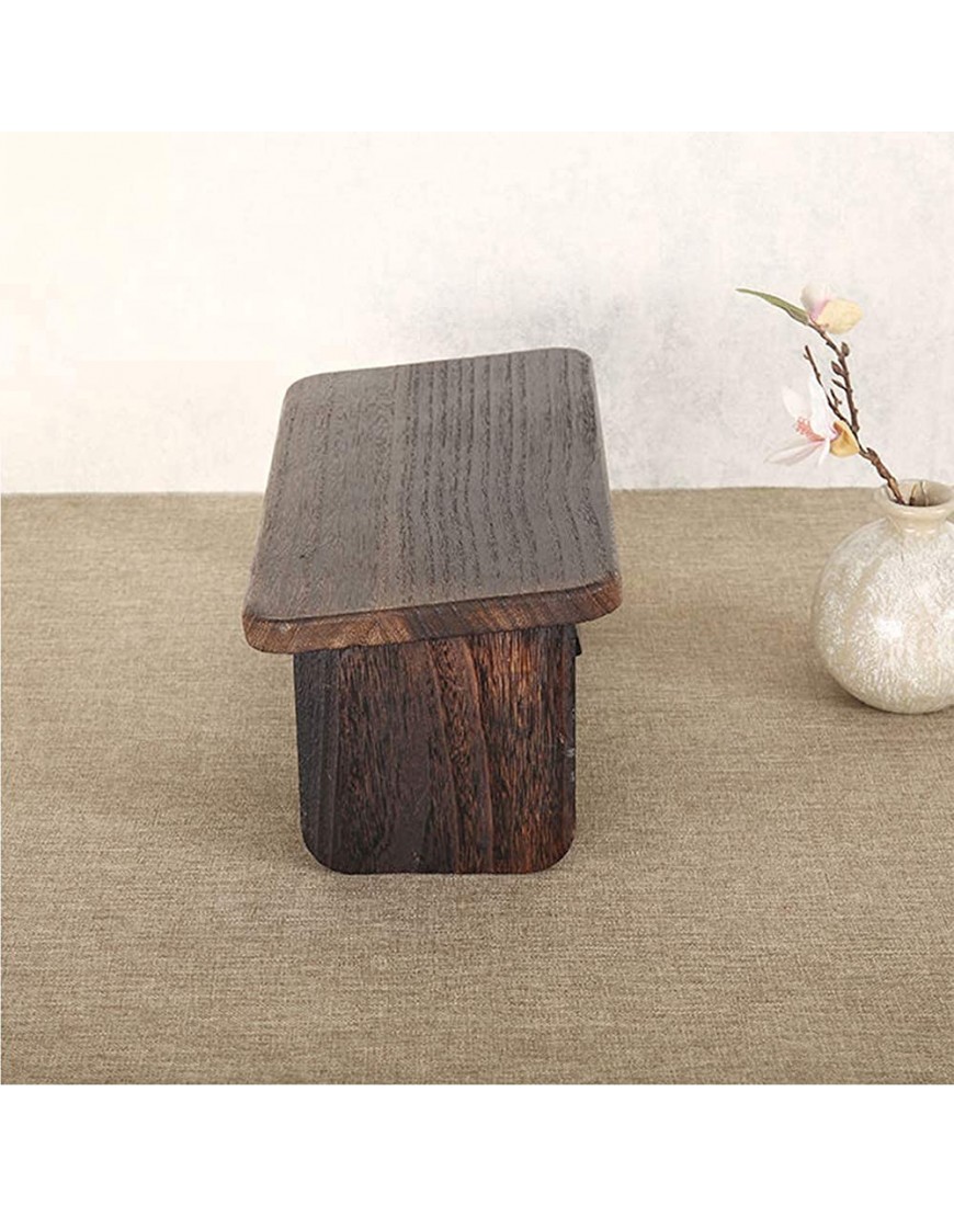 Tragbare Meditationsbank fertiger Bambus klappbare Beine niedriger Sitz kniende Alternative zum Meditationskissen für Yoga Gebet ergonomische robuste geeignete Mönchs- und Lama-Meditationsban - BQXLLJ4Q