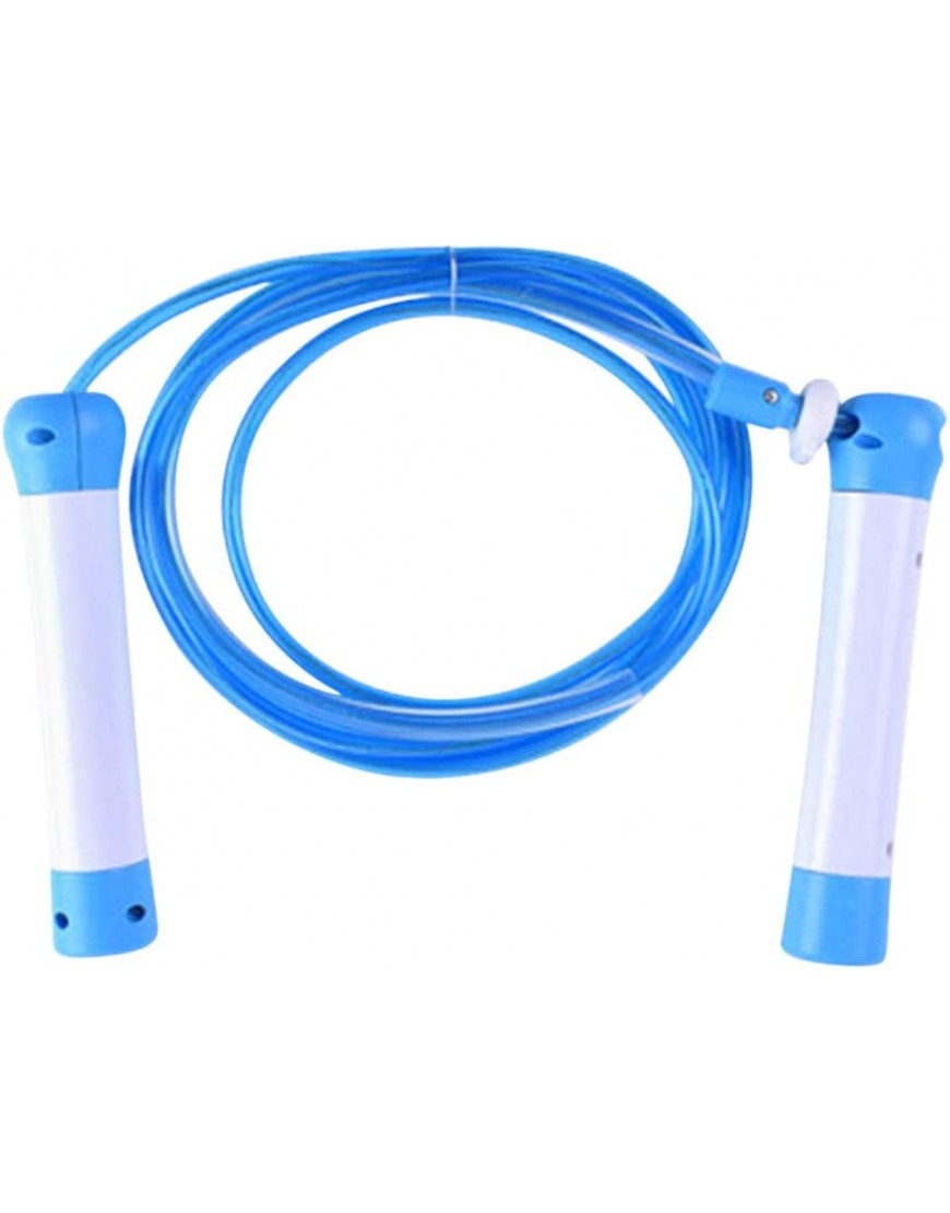 Clicitina Seilblitz Kinder Bewegung springendes Licht Kinder-LED-Verstellbare Fitness & Yoga-Ausrüstung Fitnessband Blue One Size - BCOKSEB6