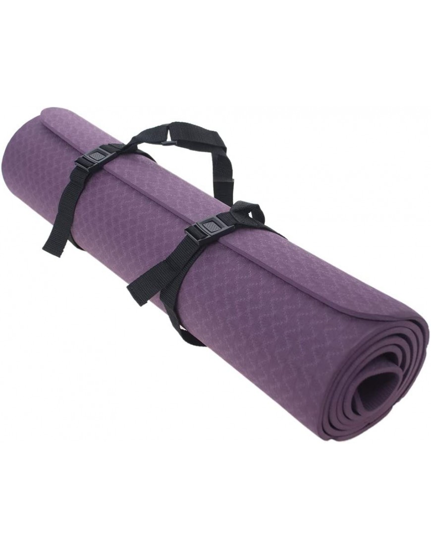 GOGO Yogamatte Tragegurt Einstellbarer Yoga Mat Harness Strap Sling Durable Verstellbarer Yoga Mat Carrying Strap für alle Yogamatten Größen Nur Gurt Kein Mat - BBSWCN5K