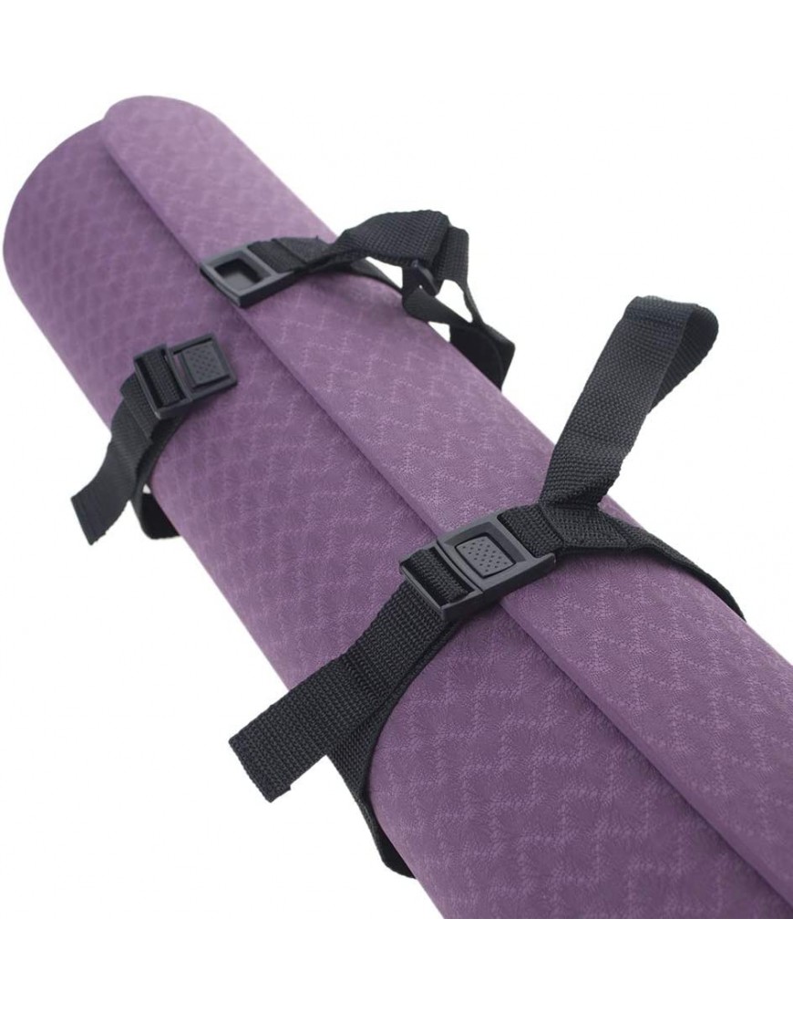 GOGO Yogamatte Tragegurt Einstellbarer Yoga Mat Harness Strap Sling Durable Verstellbarer Yoga Mat Carrying Strap für alle Yogamatten Größen Nur Gurt Kein Mat - BBSWCN5K