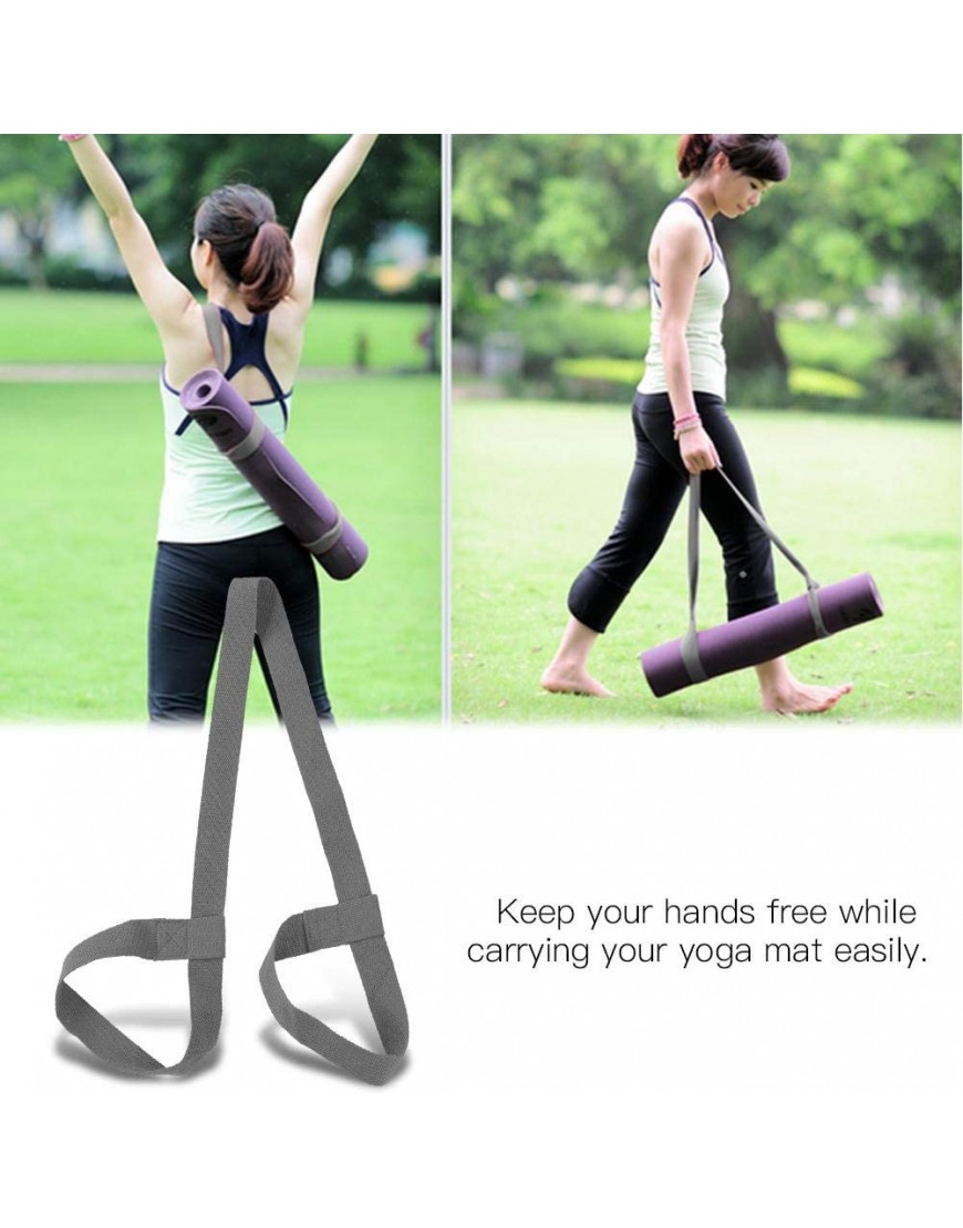Keenso Yoga Matte Gurt Verstellbarer Yoga Matte Schlinge Tragbarer Yogamatte Tragegurt - BCNUA9VE