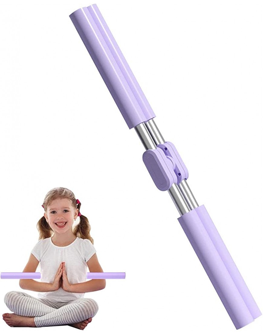 Hearthxy Stretching-Tool für Yoga-Sticks Buckel-Korrekturstäbe Dehnungswerkzeug,Posture Corrector Buckel-Korrekturstab einziehbare Stöcke für Erwachsene und Kinder - BNKUA1DW