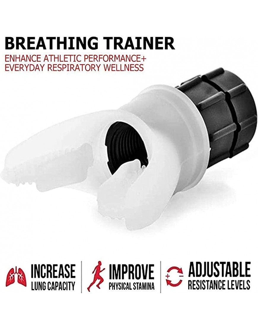 Hypoxie Training gerät,Lungentrainer Sport,Lungentrainer Atemtrainer,Ausdauer Trainings,Atemwiderstand,Increase Lung Capacity Improves Sleep Fitness & Respiratory Therapy - BIMJWJ47