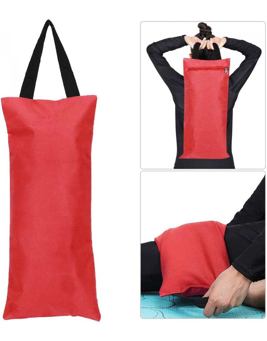 Aoutecen Fitness-Sandsack verbreiternder Griff dünner Arm-Freigewichts-Sandsack für die Hand für Yoga-Übungen - BTYTTA24