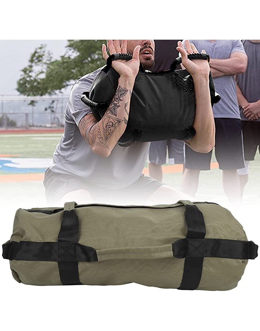 Demeras Fitness Power Bag 600D Oxford-Gewebe Verstellbarer Polyester-Gewichtheber-Sandsack für den Außenbereich für das militärische Training - BAFUK8KB