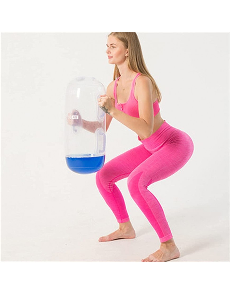 Fitness Wassersack Fitness Aqua Bag Gewichtssack mit Wasser Fitnessgeräte for Workout Gewichte Training Gleichgewichtsübung Ultimate Water Bag for Home Gym Color : Clear Size : 5-15kg - BAGKP46B
