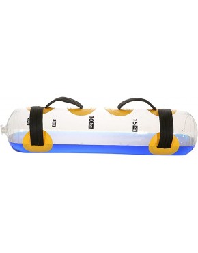 Fitness-Wassersack Gewichtheben Aqua-Beutel Sandsack Alternative Verstellbarer Wassersack und Power-Bag mit Wasser tragbare Stabilität Fitnessgeräte Color : Clear Size : 85x20cm - BHOCF416
