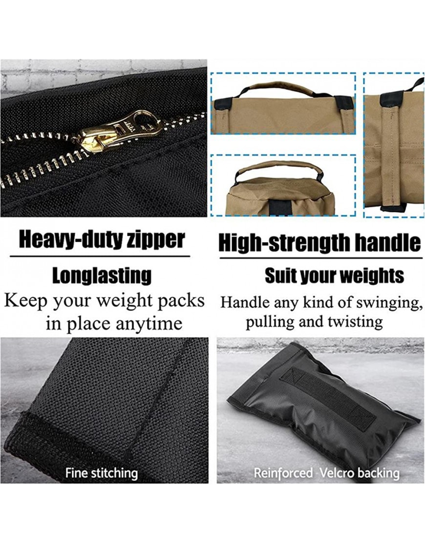 Heavy Duty Workout Sandbags Adjustable Weight Filler Bags for Fitness Boxing Power Training Weightlifting Home Gym Exercise Sandbag Workout Bag Color : B C - BCNITHKA
