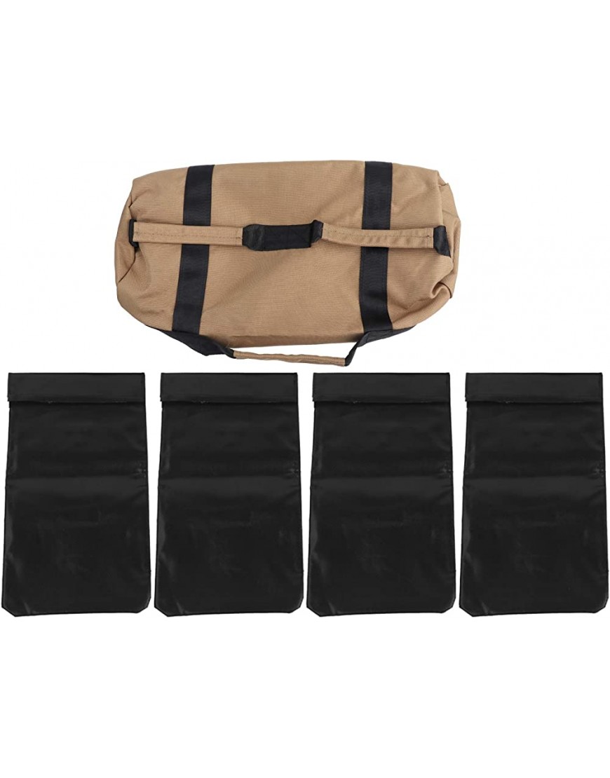 LARIAU Gewichtheber-Sandsack Verstellbarer 600D-Oxford-Stoff Fitness-Power-Bag verschleißfest für den Außenbereich zum Boxen - BHZGAV1Q