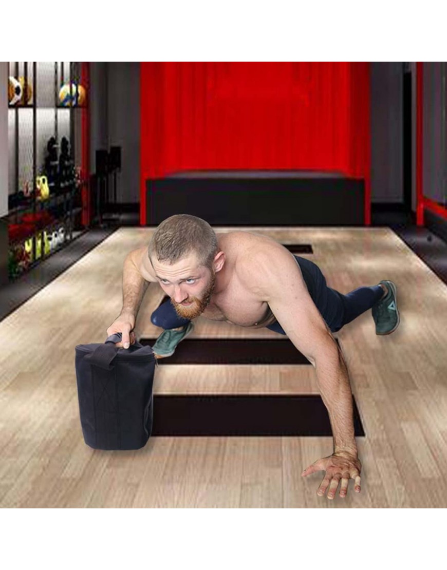Pmandgk Tragbare Verstellbare Kettlebell Sandsack Gesundheit Gewichtheben Hantel mit Griff Gymnastik Yoga Trainieren Sandsack 10 Kg - BJEBGAN9