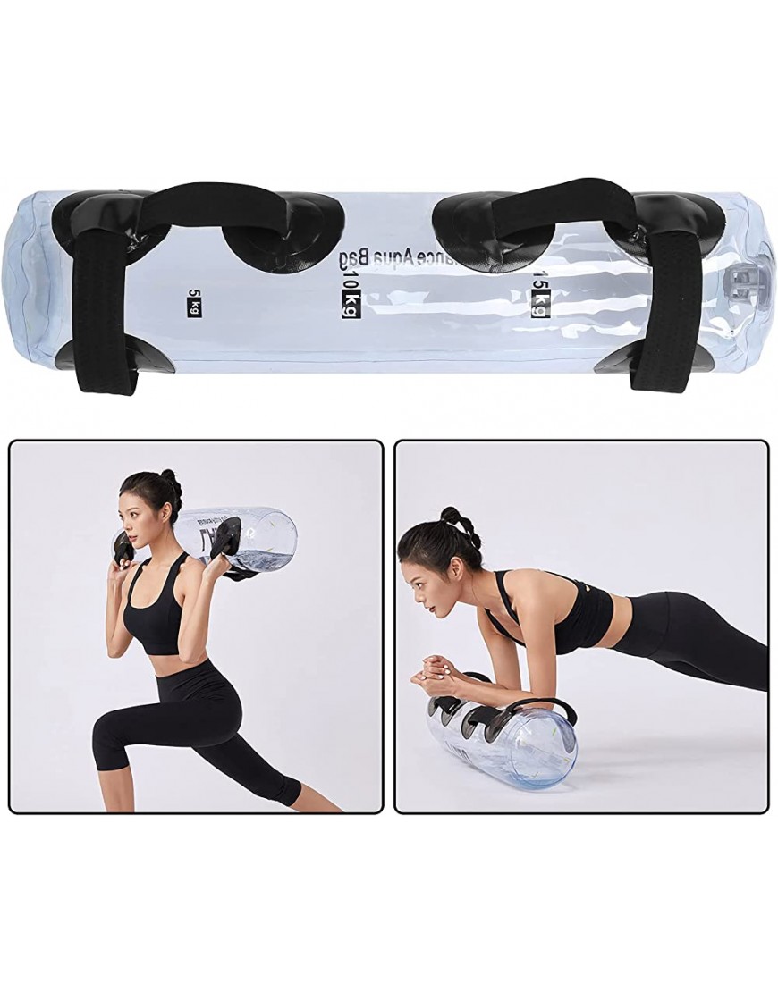 Socobeta Sandbag Alternative Bag Fitness Bag Fitnessgeräte mit Luftpumpe für Home Gym zum Workout Gewichte für Powerlifting Übung - BORJVB8H
