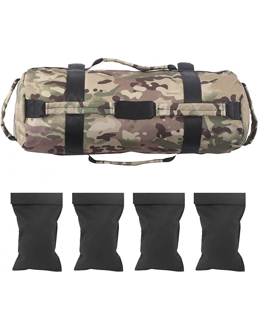 Weightlifting Sandbag Heavy Duty Power Sand Bag Military Power Training Body Fitness Equipment Adjustable sandbag Sandbag Workout Bag Color : B - BZHZGWBB