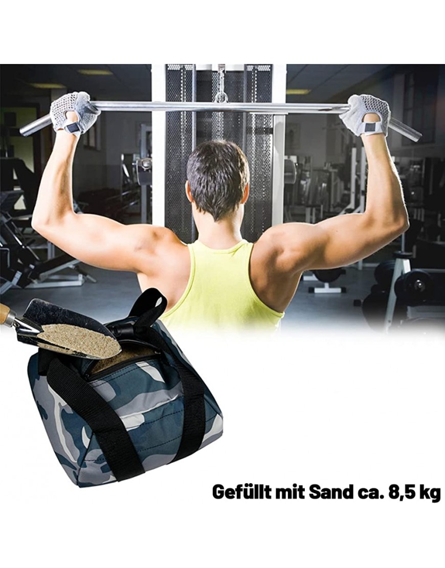 YZBBSH Workout Fitness Gewichte Sandsäcke gewichtssack sandbag kraftraining einstellbare Fitness-Sandsäcke Heavy Duty Weight Bag Tactical Training Weight Bag ohne Sand - BHISL2J2