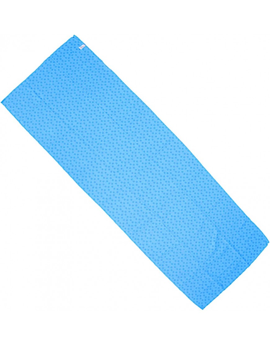 Gymnastikmatten-Handtuch rutschfest schweißabsorbierend weich und sauber Camping-Dusch-Yoga-Handtuch Blau - BPALH2NE