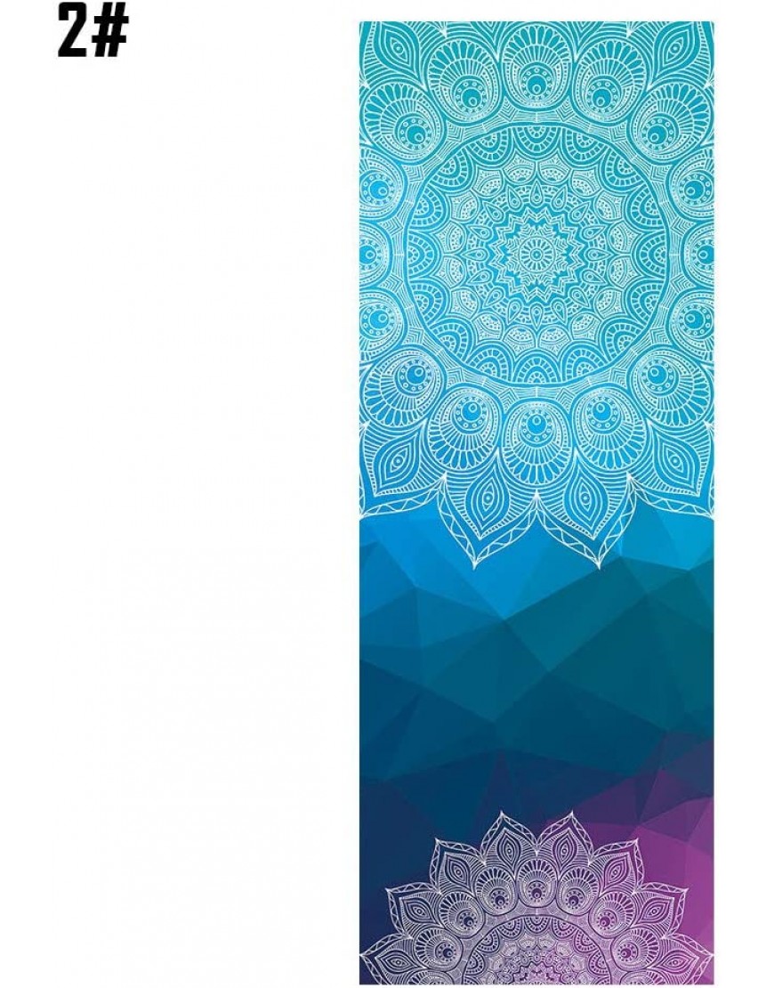 KunLS Yoga Matte Tuch Yoga Handtuch Yoga Decke Yoga Tuch Fitness Mat Towel Yoga Mat Sweat Towel Yoga Towels for Hot Yoga Non Slip Exercise Mat Towel Mat Towel for Exercise m017-2,- - BINGN6DE