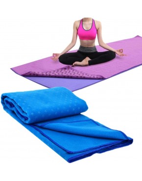 pzcvo Yoga Handtuch Yoga Towel Handtuch für Yoga Mat Rutschfestes Trainingsmattenhandtuch Matte Handtuch für die Übung Yoga Handtücher Fitness Mat Handtuch - BUTVH338