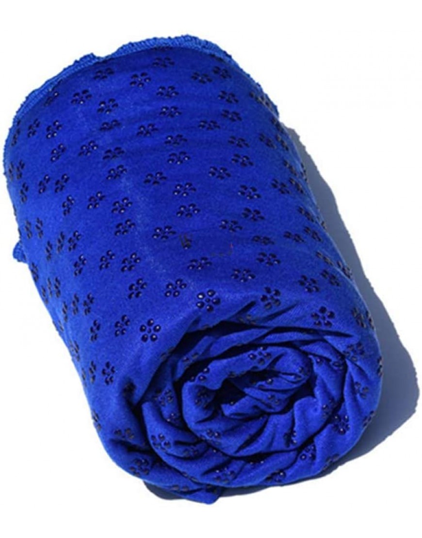 Rysmliuhan Shop Yoga-Handtuch Hot Yoga Handtuch rutschfeste Übungsmatte Handtuch Matte Handtuch für Übung Yoga-Matte Schweiß-Handtuch rutschfest Yoga Handtuch Hot Yoga Handtuch blau - BLDSGEKW