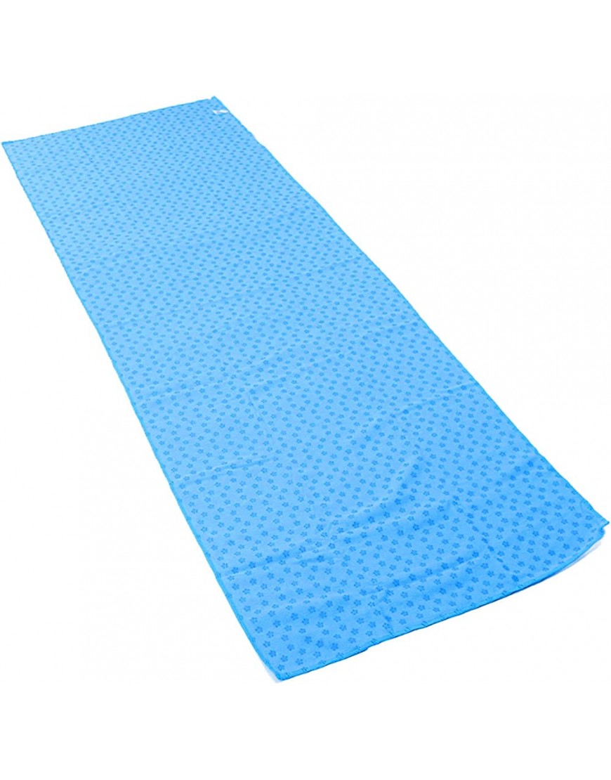 Turnmatten-Handtuch Reise-Mikrofaser-Dusch-Yoga-Handtuch Blau - BLXEQ13V