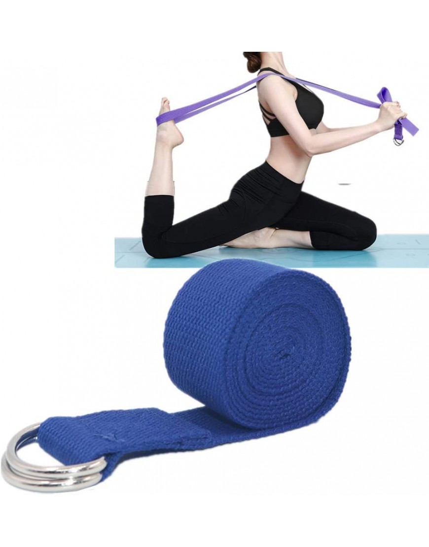 BOduShang Yoga Gurte Yoga Gurt Baumwolle Schnalle Yoga Strap Yoga-Gurte zum Dehnen Yoga Gürtel Gurt Baumwolle Yoga Strap Baumwollgürtel - BHOXHE9B