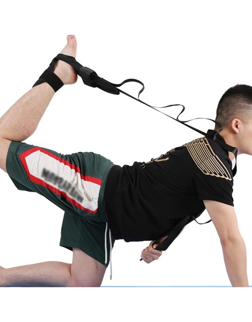 HJK Yoga Dehnungsgürtel Gymnastikband Yogagurt Yoga Gymnastik Gurt Fitnessbander für Fitness Pilates Physiotherapie Reha Pilates Tanz Gymnastik - BBAOQQJA