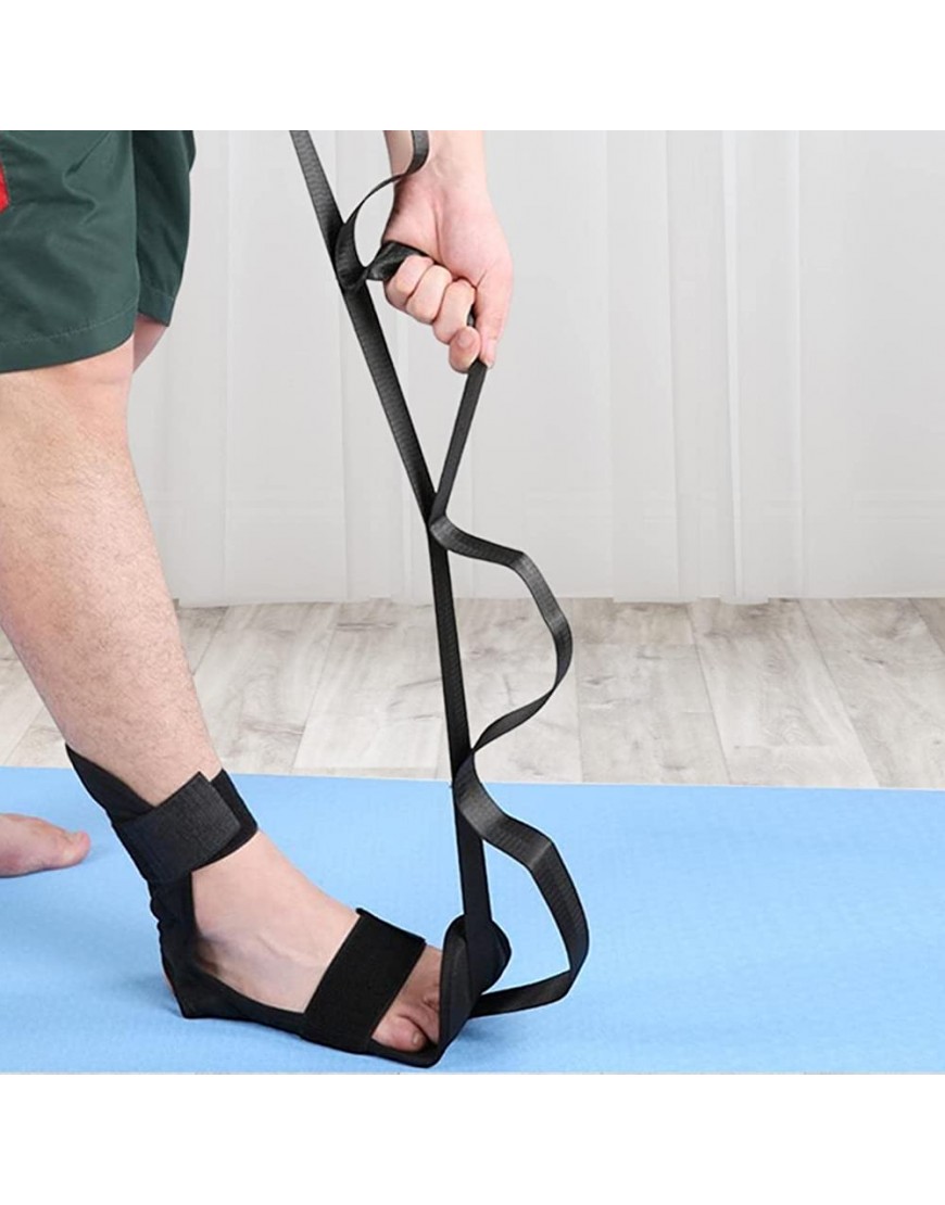 Ocobetom Yoga-Gurte zum Dehnen Stretchbänder für die Beine,Kniesehnen-Stretcher-Stretchbänder für Plantarfaszien Achillessehnenentzündung Yoga-Übungen und Flexibilität - BHYIJH8H
