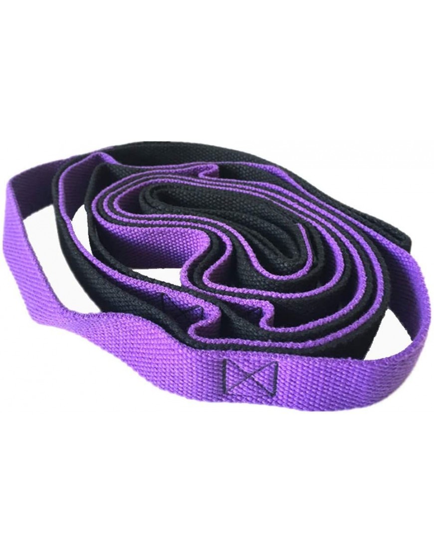 PLOT Gymnastik-Gurt Yoga Gurt 200×2.5cm Resistance Bands und Spiky Massage Ball Stretchgurt für mehr Beweglichkeit Fitness Pilates Physiotherapie Stretch-Gurt - BIZCXJWH