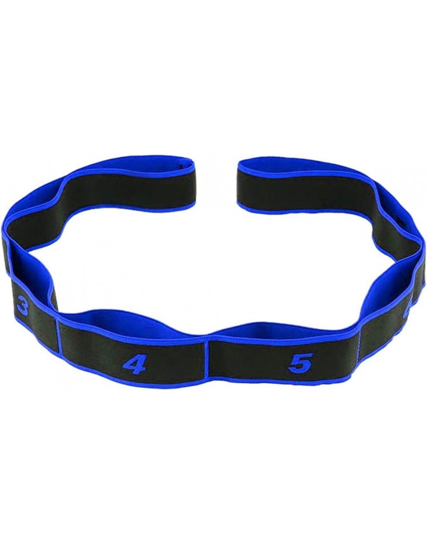 Vertvie Yogagurt Elastikband Stretchgurt mit Mehreren Grip Loops Gymnastikband Trainingsbänder Fitness Pilates Stretch Gurt für mehr Beweglichkeit - BAIXPWHW