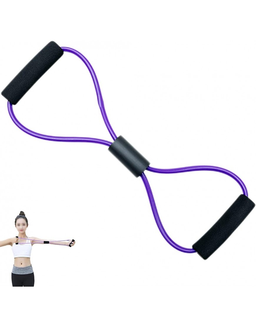 Virtcooy Yoga-Widerstandsband,Yogagurt Fitness Zugseil Wort elastisches Übungsband | Trainingsgeräte für körperliches Training Yoga Pilates Stretching - BJRULB6K