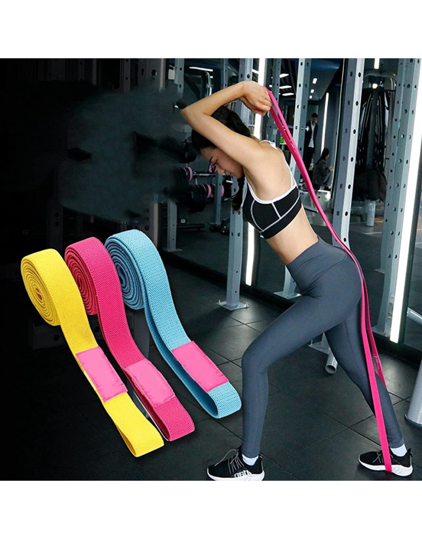Yoga-Gurt elastisches Band Dehnungsband Übungsbänder für Sport - BIFHIHNB