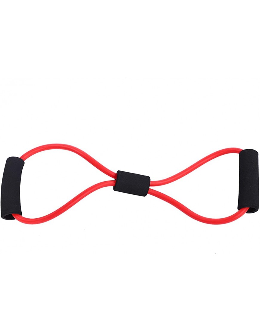 Yoga-Gurt Trainingsseil-Rohr-Widerstandsband Fitness für Yoga-Fitness-Übungenrot - BIOVSMEV