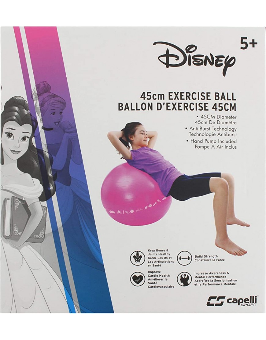 Capelli New York Disney Prinzessinnen Gymnastikball 45 cm - B07QHXV719