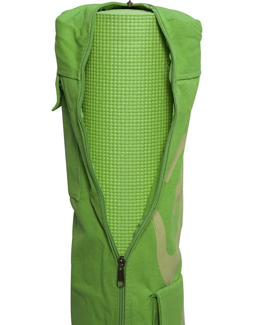Fit Spirit OM Tasche für Yogamatte mit 2 Cargotaschen verschiedene Farben Matte ist nicht im Lieferumfang enthalten - BYYKKK8J