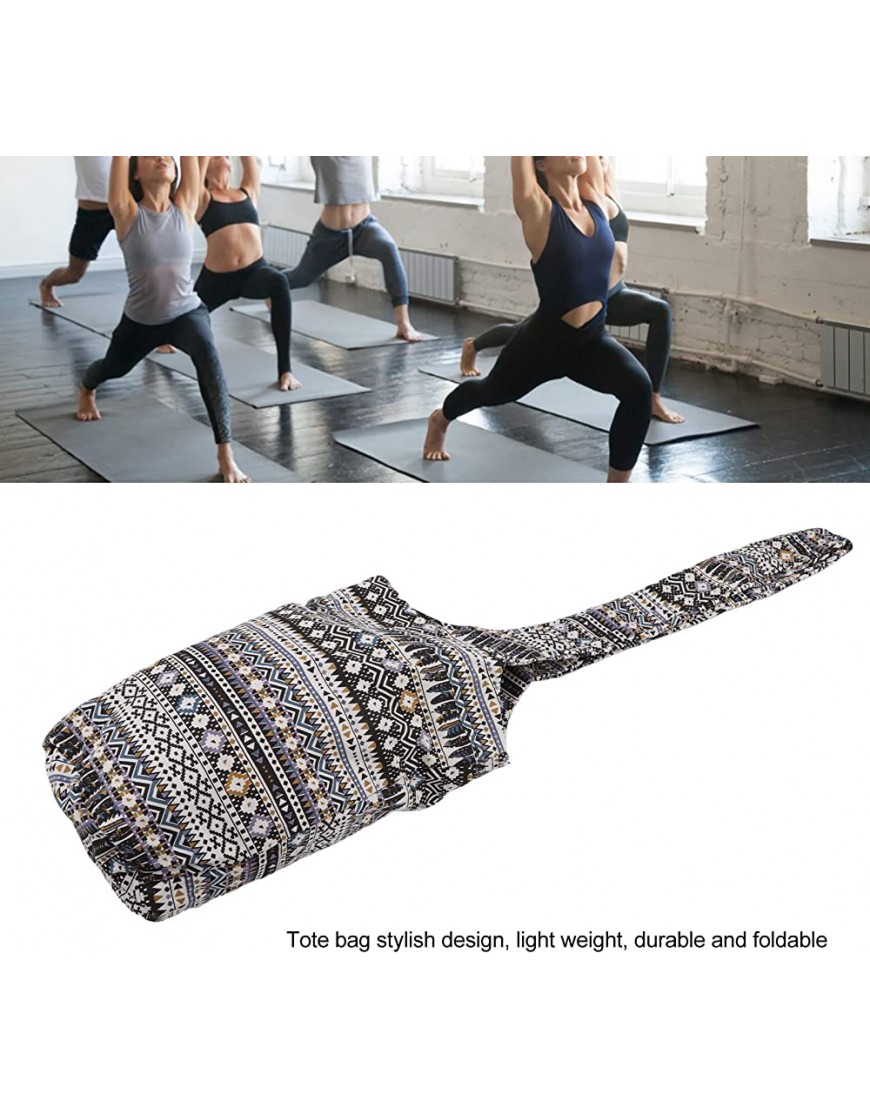 HelloCreate Yogamatten-Aufbewahrungstasche Oxford-Stoff Yogamatte Tragetasche Yogamatte mit Gurt für Frauen - BHIZJNB5
