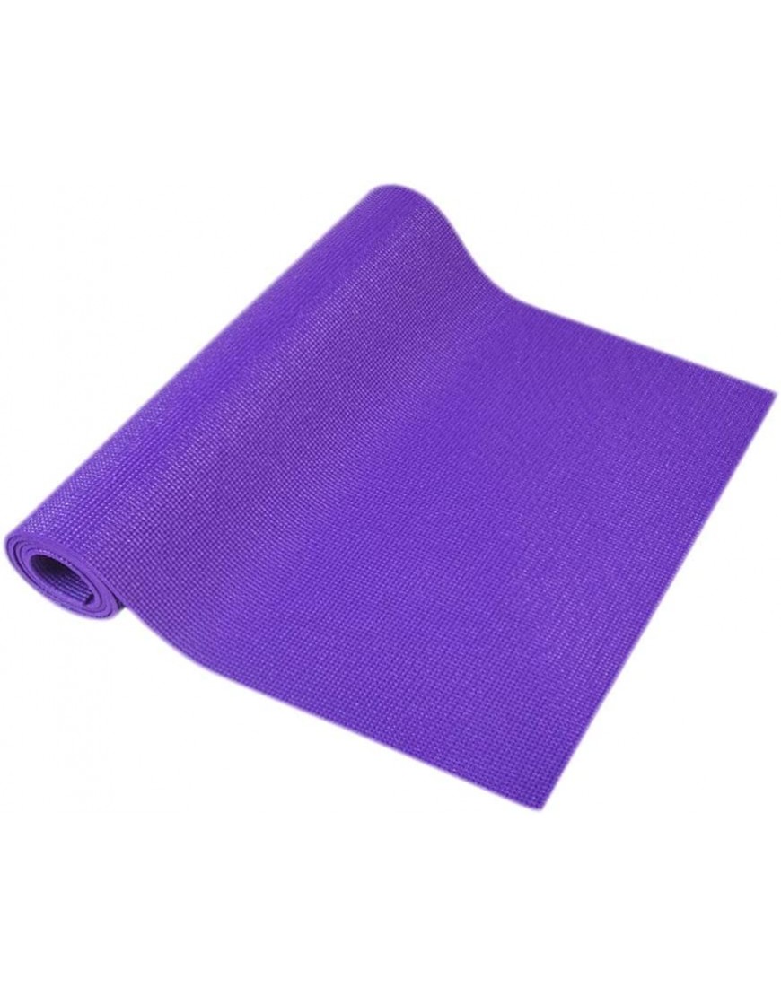 XMING Yoga-Matte Weibliche Verbreiterte verdickte Anfänger Sport Yoga Decke Verlängerte Anti-Rutsch-Fitness Home-Matte Fitness-Matte Color : Purple Size : 173 * 61 * 0.6cm - BSGRY38V