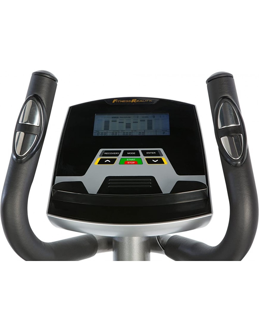 Fitness Reality E5500 X L Magnetischer Ellipsentrainer Crosstrainer mit Trainingszielen Bluetooth kostenloser App 45 cm Schrittlänge - BCSVO5H3