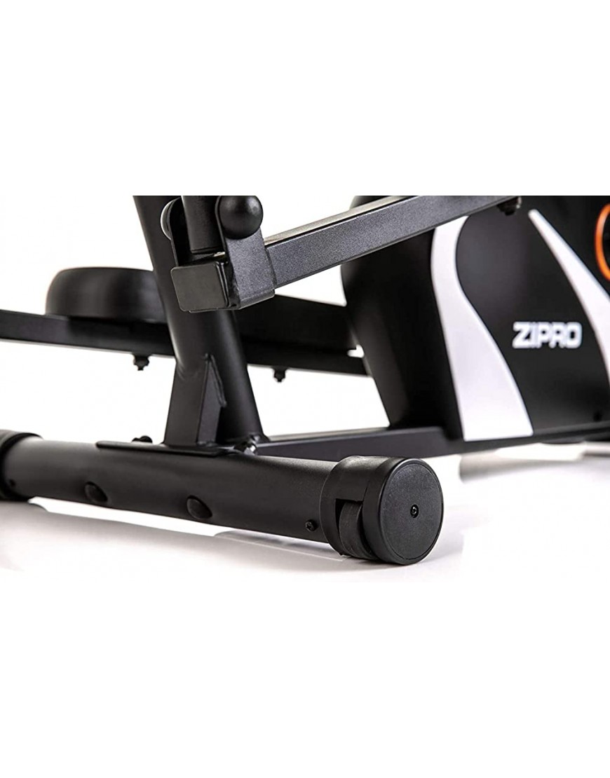 Zipro Shox RS | Magnetischer Crosstrainer für Zuhause | Funktionelles & Modernes Design | 7-kg Schwungrad | 8-Stufen Widerstand | Trainingscomputer mit LCD-Monitor | 120kg Belastbarkeit - BHVDO612