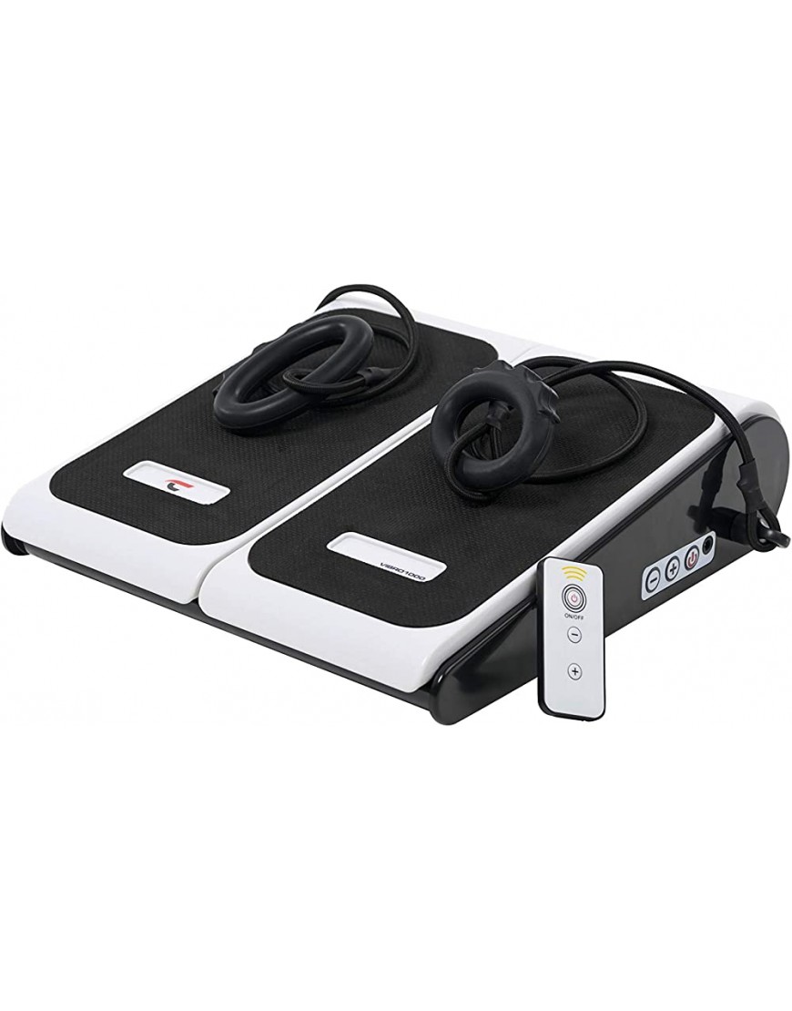 Christopeit Unisex – Erwachsene Vibro 1000 Vibrationsgerät weiß schwarz M - BLACSQ78
