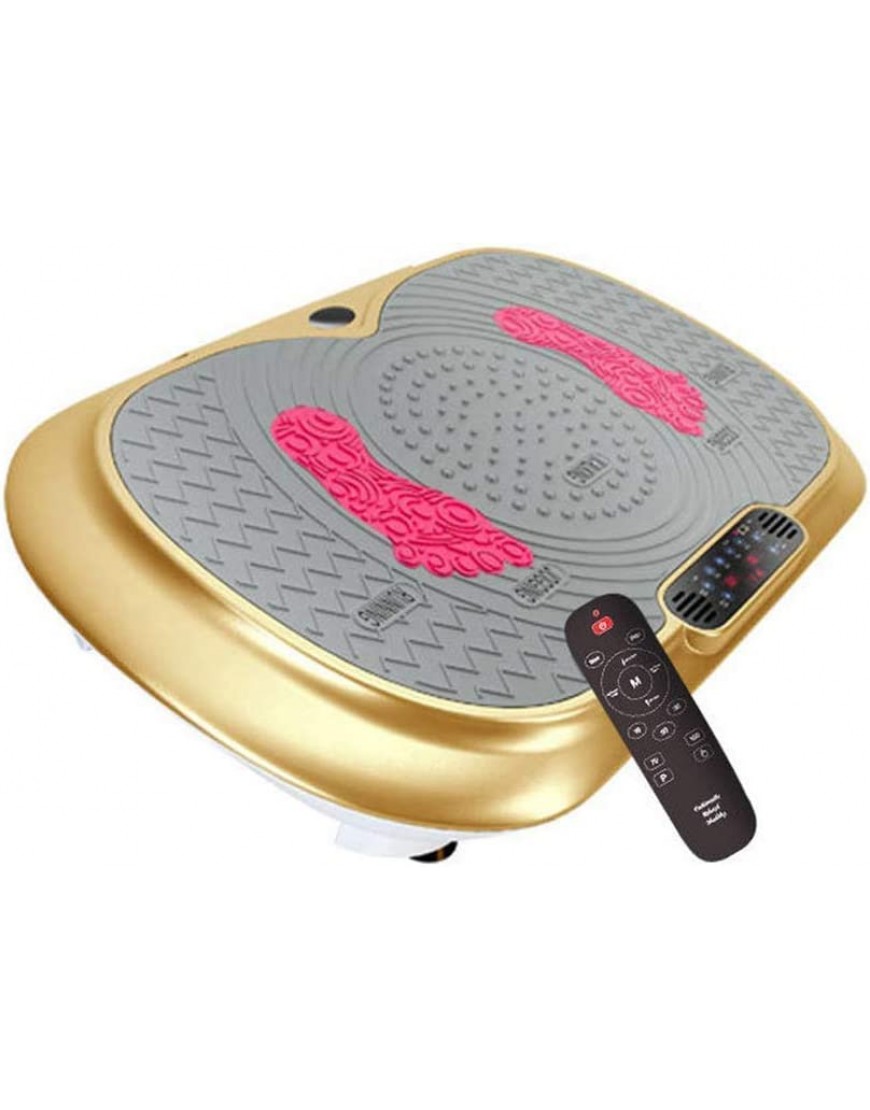 Fitness Vibration Plate 3D-Plattformtrainer mit Bluetooth-Musiklautsprechern Fett zu Hause verlieren Einfache Aufbewahrung - BVMIU6Q5