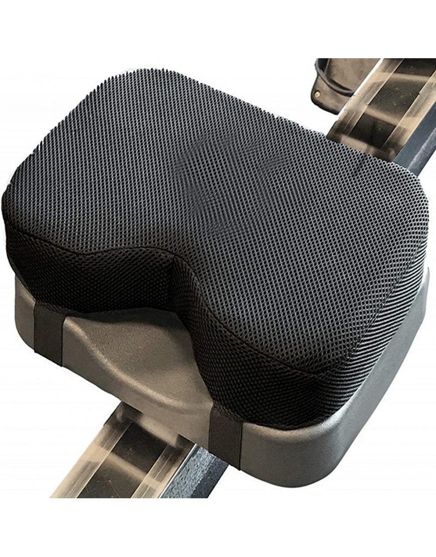sympuk Kanu Rudergel Sitzpolster Concept 2 Rudergerät Sitzpolster Mit abwaschbarer Abdeckung dickerem Memory-Schaum und Riemen Funktioniert auch hervorragend mit Sport-Liegerädern Refined - BXUZHKK2