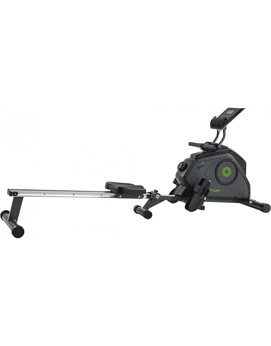 Tunturi Cardio Fit R30 Rudergerät für Zuhause Rudermaschine Rower Heimtrainer mit Magnetbremssystem klappbar und platzsparend - BKMFYB7N