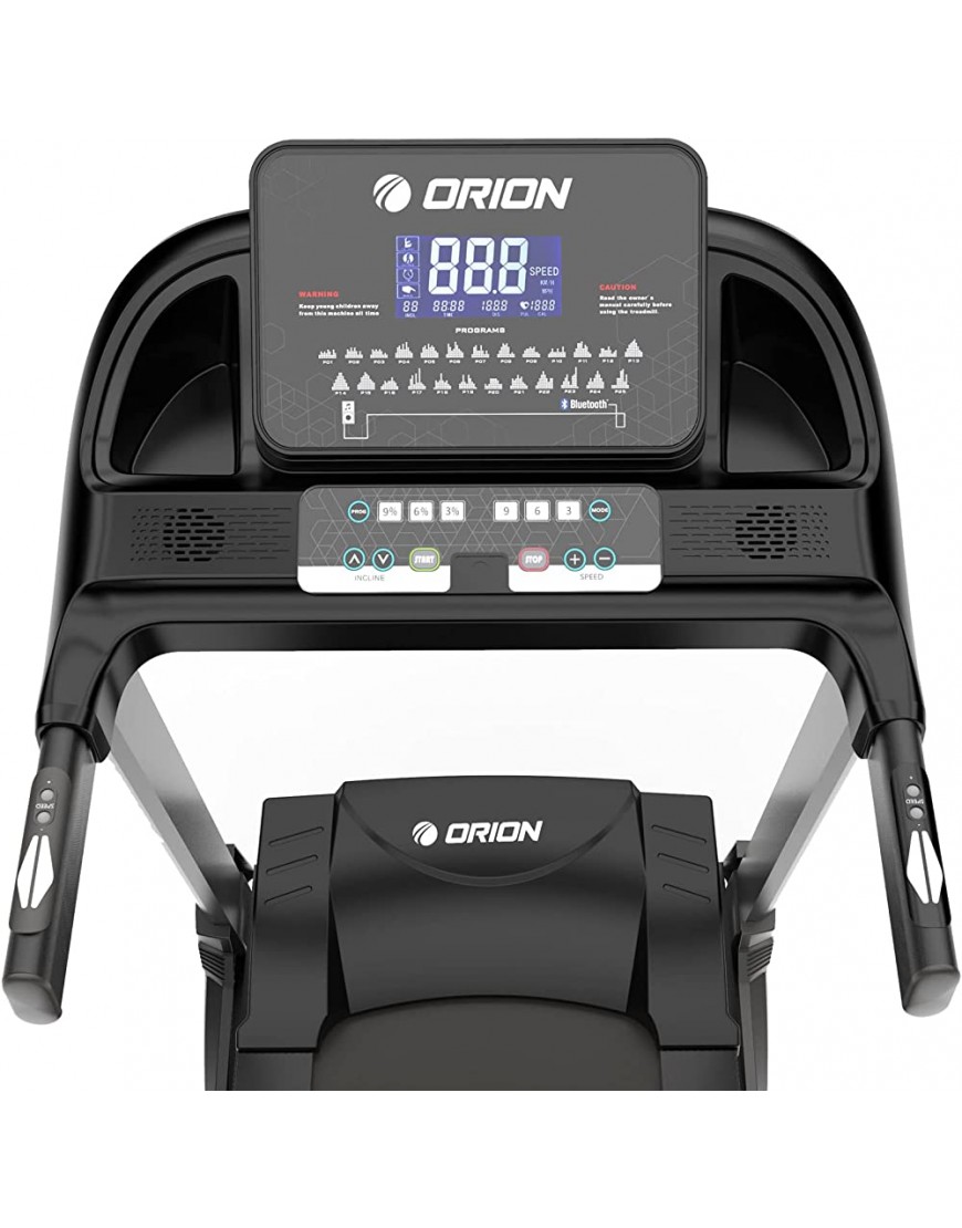 Orion Fitness Run M700 laufband klappbar elektrisch bis 140kg Bluetooth Fitshow Kinomap automatische Steigung auf 15 Ebenen,LCD-Computer höchstgeschwindigkeit 18km h Motor mit 2.5ps3.5ps - BZJGC6NK