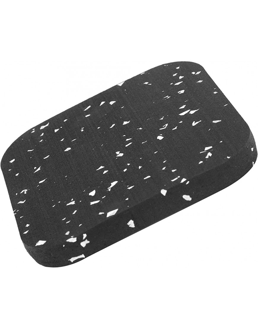 SALUTUYA 6-teilige Laufbandmatte 6-teilige Laufband-Stoßdämpfungsmatte elastische rutschfeste Geräuschreduzierung zum Schutz von Teppichen und Böden für Außenmatten - BULXD61Q