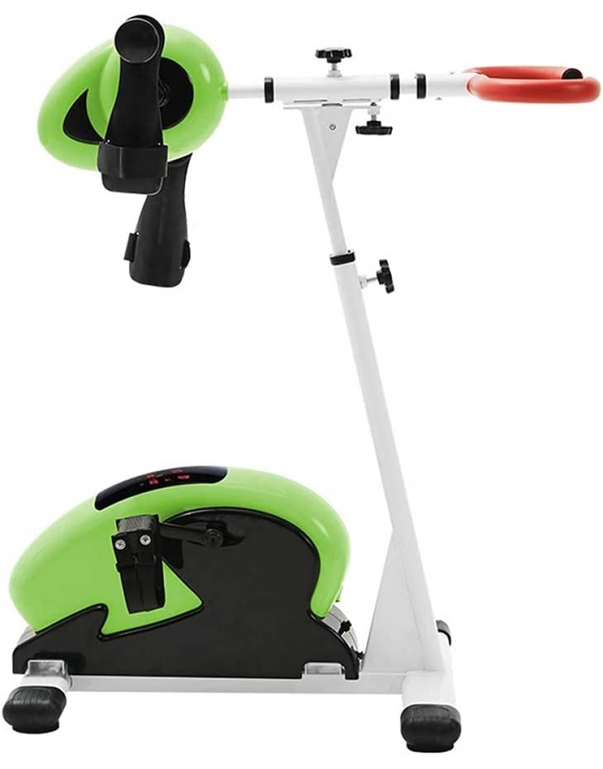 LUNEZY Elektrisches Rehabilitations-Heimtrainer motorisiertes Bein- und Armpedal-Trainingsgerät mit LCD-Monitor Rehabilitationstrainingsgerät für ältere Menschen mit Schlaganfall-Hemipl - BSFJO7DD