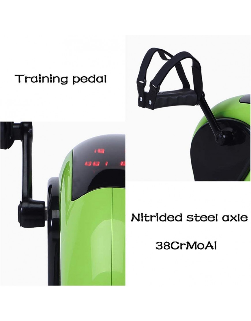 NMDCDH Stationäres Pedal Fahrradtrainer für elektrische Rehabilitationsräder Hemiplegie-Trainingsübungen für Arm und Knie Physiotherapie für Behinderte und Schlaganfall-Überlebende EIN - BLWZTK28