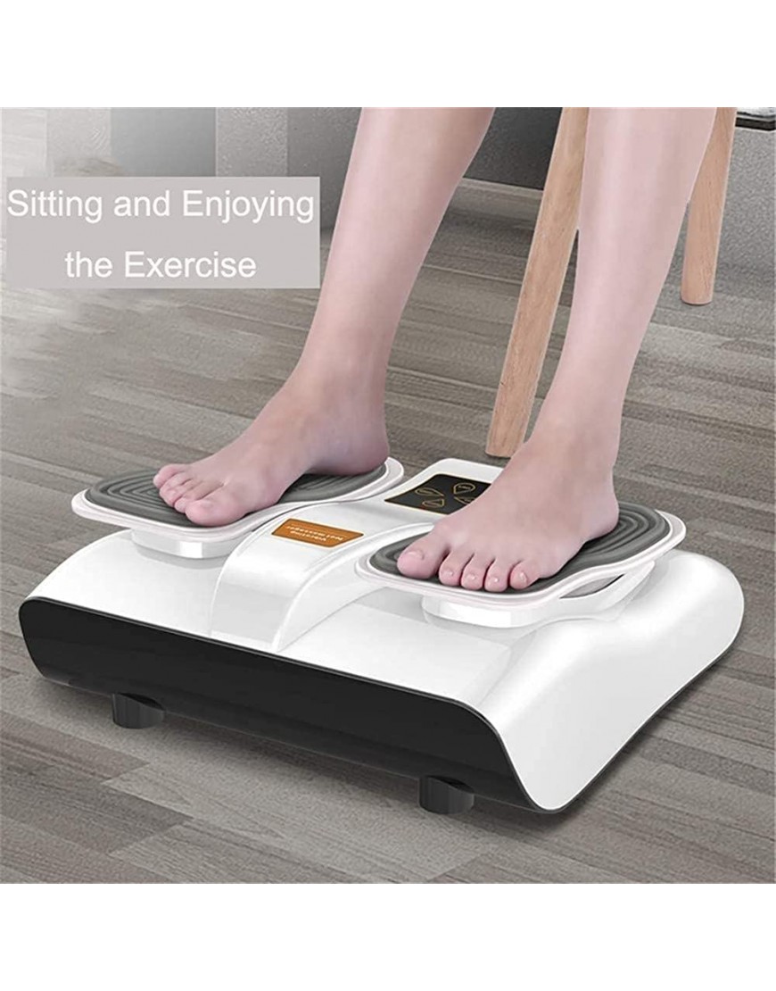 Samnuerly Shiatsu-Fußmassagegerät mit Fernbedienung Fußmassage Beintrainer Verbesserung der Durchblutung sitzende Gehmaschine 3 Geschwindigkeiten - BMTUZQAB